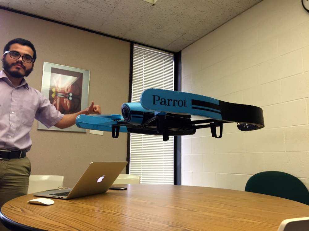 CIS Graduate Student Looks at Alternate Control Modalities for Drones